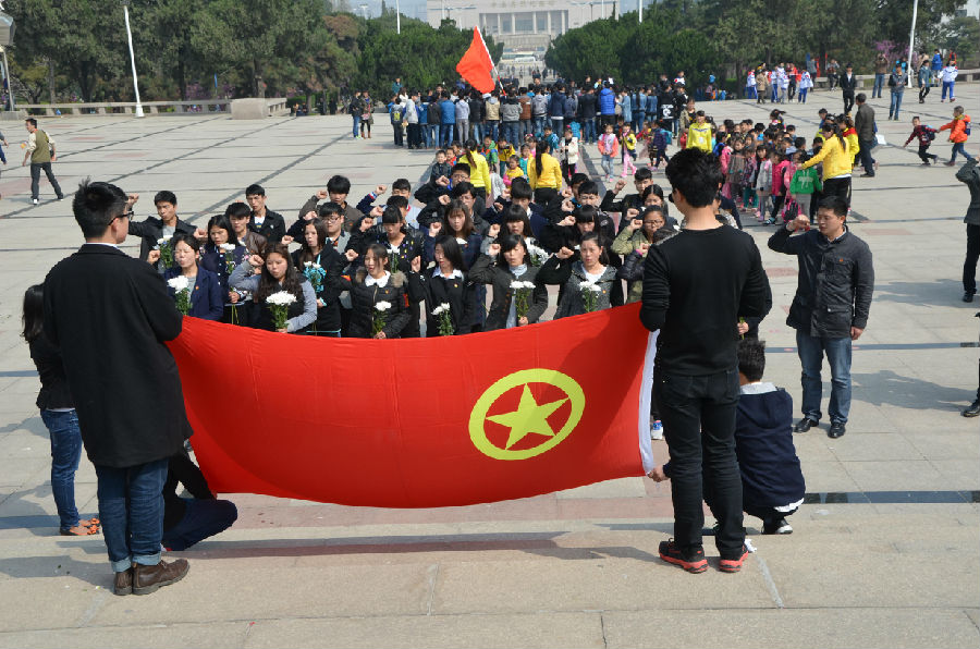 重温入团誓词